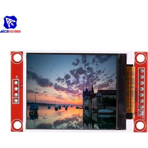 1.8 inch TFT Full Color LCD Display Module 4 IO SPI Serial Interface Module 128x160 ST7735S for Arduino 51 AVR STM32 ARM