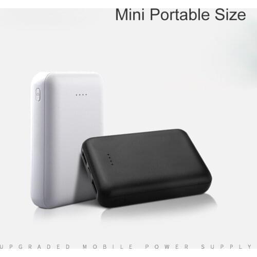 Larger Capacity 18650 Portable External Battery Power Bank 2A Fast Phone Charger Poverbank For Mobile Phone 4800/6000/8000/12000