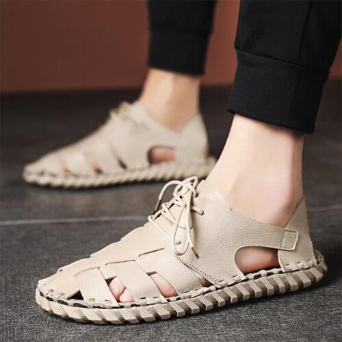 Sandalia rubber sandals casual romanas masculina sandalsslippers sandalias sandel 2020 sandles outdoor hombre cuir 2019 cuero