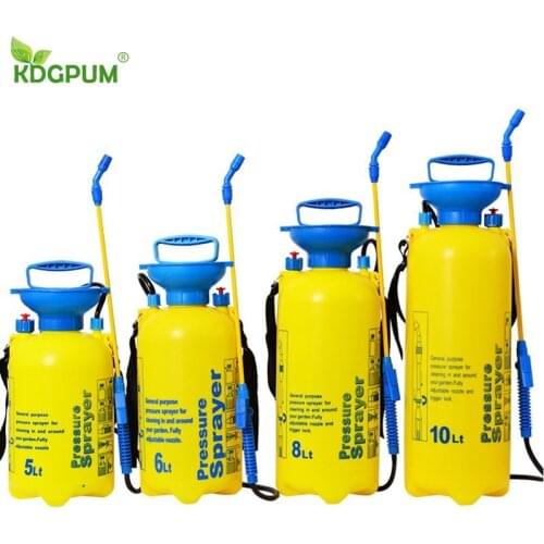 3/5/8/10L Pressure Sprayer Compressed Air Spray Garden Sprayer Pump Hand Pressure Watering Spray Garden Irrigation Car Clean