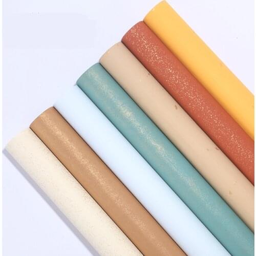 35*138cm Colorful Batik Xuan Paper Chinese Golden Folid Batik Rice Paper 15pcs Calligraphy Half-Ripe Xuan Paper with Gold Spots