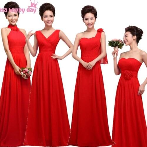 4 style princess girls long lace up adult girls chiffon bridesmaid party dresses sweetheart images red bridesmaids dress gown