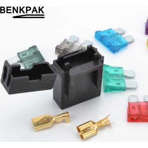 ATC Fuse Holder In-line AWG Wire Copper 12V 24V Power Blade with fuse