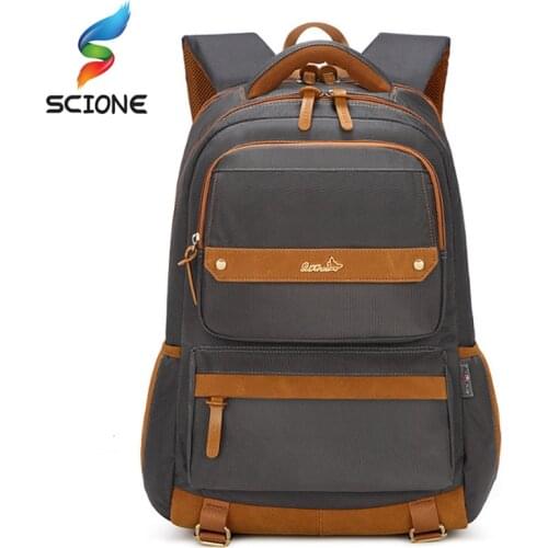 Large Capacity Waterproof Mens Backpack Fitness Travel Shoulder Bags School Backpack Computer Laptop Backpack Business Rucksack