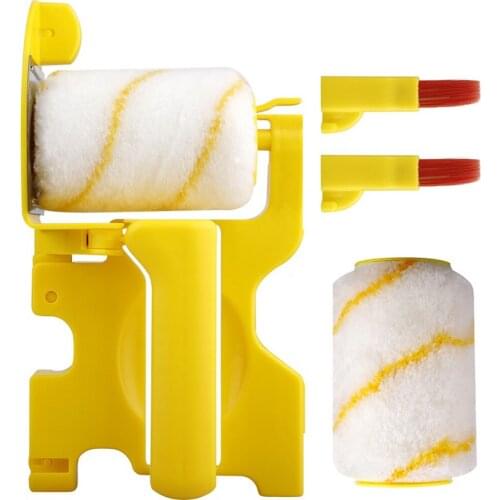 Clean-Cut Paint Edger Roller Brush Wall Ceiling Door Painting Roller Brush Paint Brush Clean-Cut Paint Edger Wall Painting Roll
