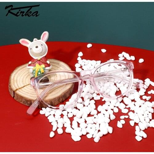 Kids Eyeglass Frames Children Optical Frame Big Square Computer Eyeglasses Girls Fashion Transparent Blue Spectacles Frame