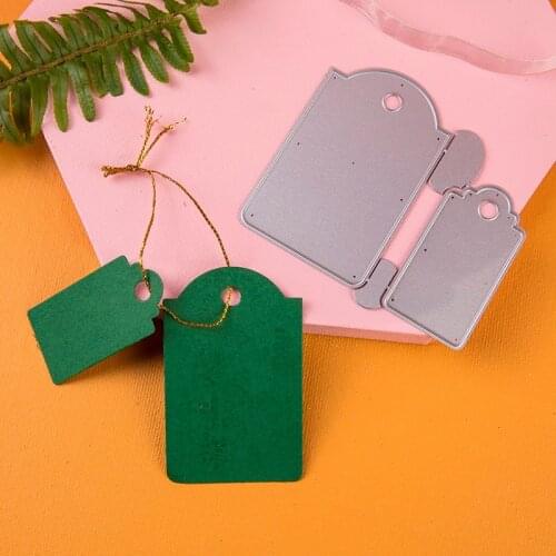 Metal cutting die tags banner frame die mold stencil decoration Scrapbook paper craft knife mould blade punch stencils dies