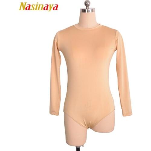 Nasinaya Figure Skating Leotard Jumpsuit For Girl Kids Women One Piece Customized Patinaje Ice Skating Costume Gymnastics 11