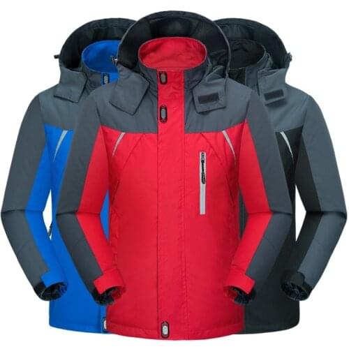 Spring Autumn Causal Jacket Men Outwear Waterproof Windbreaker Hooded Coats Tourism Mountain Jacket Men Brand Clothing 4XL