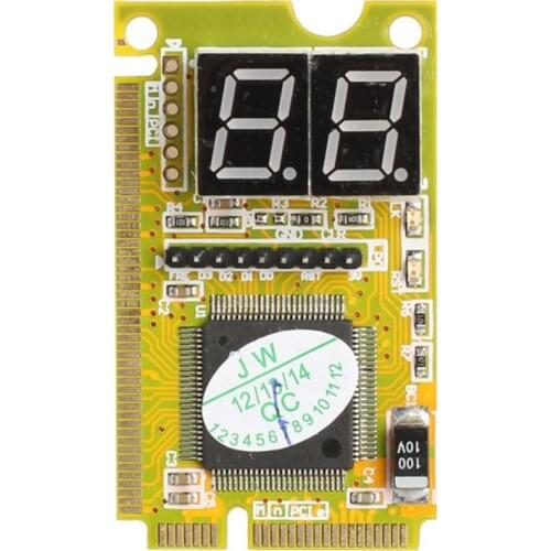 3 in 1 Mini PCI/PCI-E LPC POST Tester Diagnostics Debug post Card Adapter Analyzer for motherboard Notebook Laptop Computer
