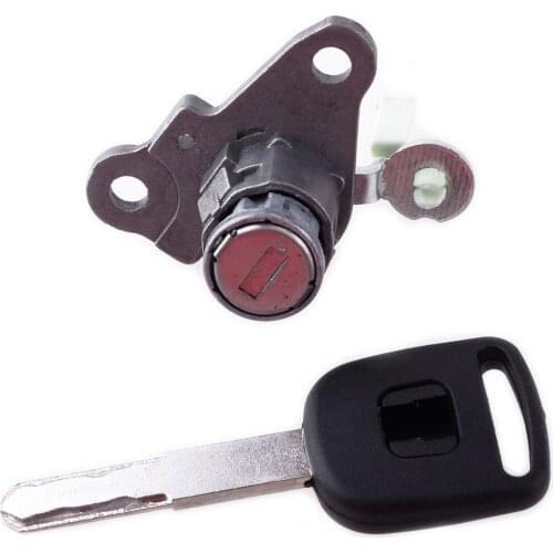 Car Left Door Lock Cylinder Key Set Anti-theif Accessories Fit for Honda Fit Jazz 2003 2004 2005 2006 2007 2008