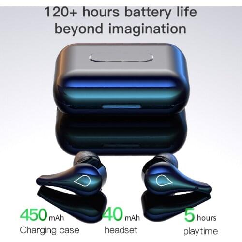 New 2020 Bluetooth Earphones Waterproof Wireless Bluetooth 5.0 TWS Sports Earbuds Headset With Microphone LED Display