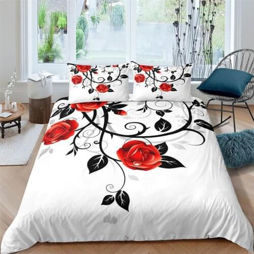 2/3 Pcs Duvet Cover Queen Twin King Size Quilt Cover Printing Pattern Bedding Set Bedclothes Pillow Case Home Decor Textile