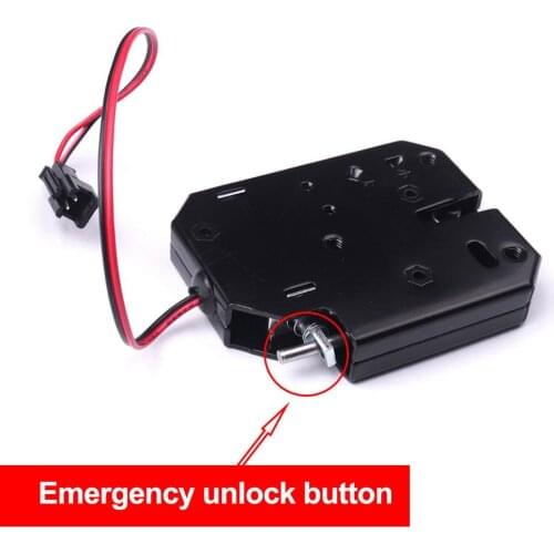 Hot 2PCS DC12V 2A K01 Electric Lock for Locking Sell-Machine Storage Shelf File Cabinet Door Locks