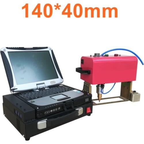 Portable dot peen Marking Machine 14040 For VIN Code Electric Pneumatic One Marking Machine Separate Pneumatic Head 110V 220V
