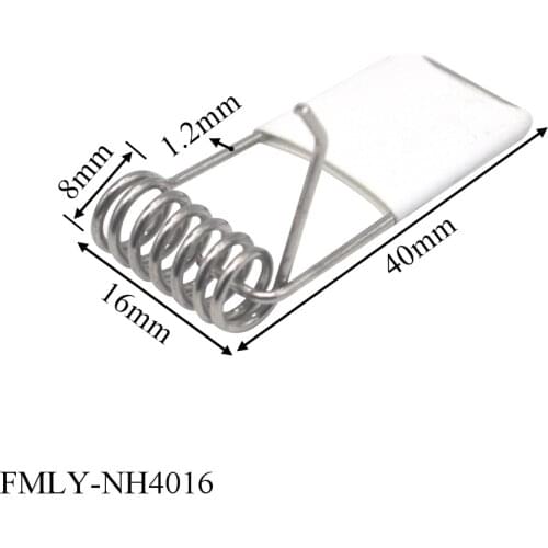 Manufacture 55mm length torsion spring bracket for recessed lighting led panel