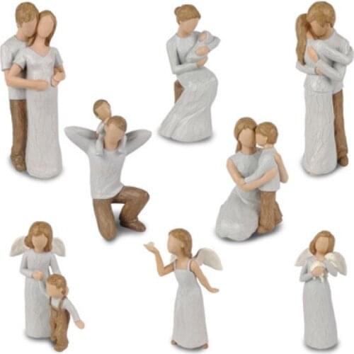 Simple Resin Nordic Abstract figure Statue Home Furnishing Decoration wedding gift office table store decorations crafts orname