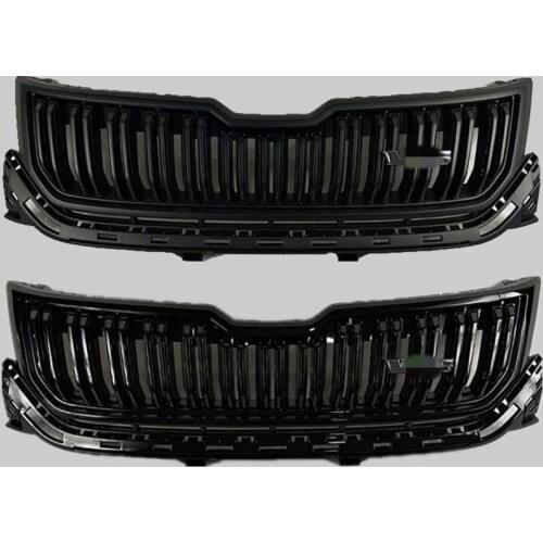 Front Bumper Grill for Skoda KODIAQ Radiator Grille Car Styling Accessories