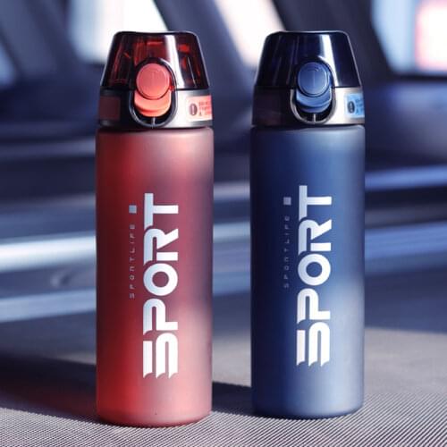 Wholesale 550/650/750ML Water Protein Bottle Portable Sports Sports Bottle Bpa Sports Camping Plastic Bottle Free Bpa Plastic