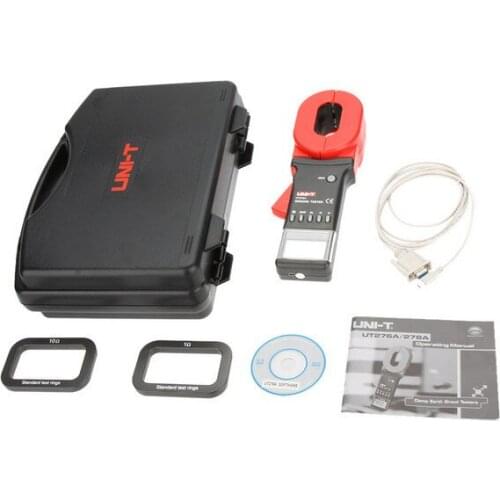 UNI-T UT276A RS232 Earth Ground Resistance Clamp Ohmmeter Tester Data Storage