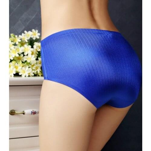 Yasemeen Ice Wire Drawing Sexy Panties Top Quality New Ultra-thin Sexy Women Seamless Traceless Sexy Lingerie Underwear Panties