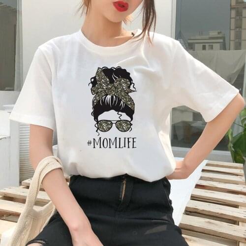 2021 Family Look Breathable Women T Shirts All Amemican ​Design Wholesale Animated T Shirts Round Neck Summer Autumn Clothes