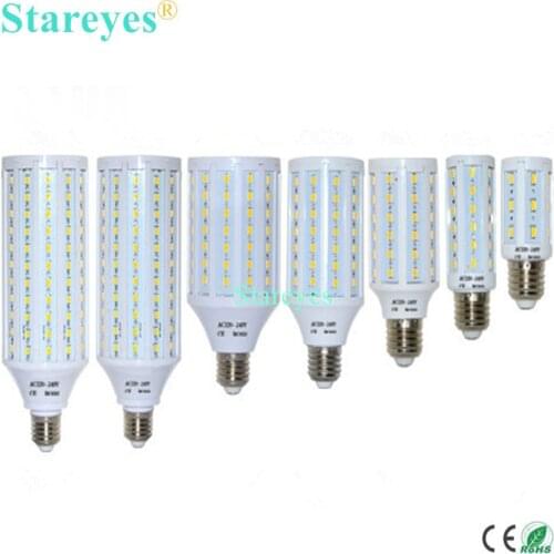 1 piece E27 E14 B22 SMD 5630 5730 24 42 60 75 90 120 150 LED corn bulb led light droplight lighting Pendant downlight lamp