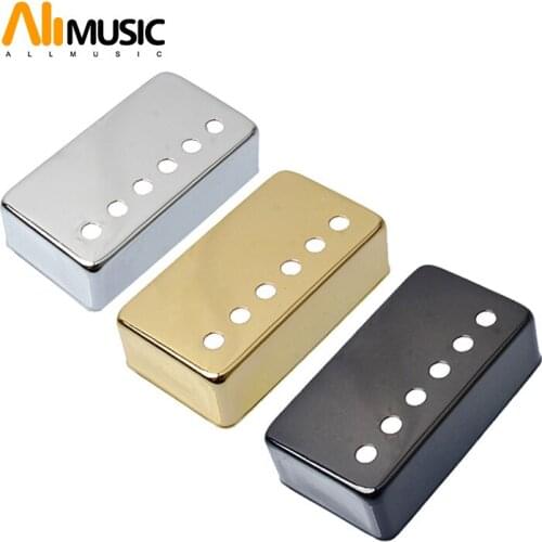 10pcs Brass 70*39mm Pickup Covers /Lid/Shell/Top For Electric Guitar / Metal Guitar Humbucker Covers Black/Gold/Chrome