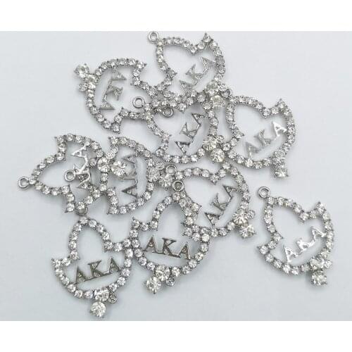 10Pcs White Rhinestone Mple Leaf Fashion Charms Lady DIY Bracelet & Necklace Jewelry Accessories