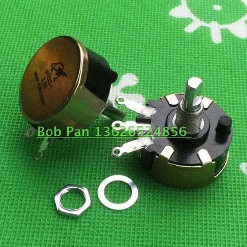 5pcs Motor speed with lap WX32-1 line potentiometer rotate potentiometer 2.2K 10K