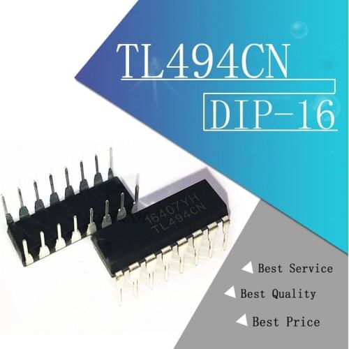 10PCS TL494CN DIP16 TL494C DIP TL494 494CN DIP-16 new and original IC