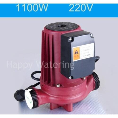 2" 1100W Hot Water Circulation Pump Electric Water Pump with 13M3/H Flow 20M Lift Max