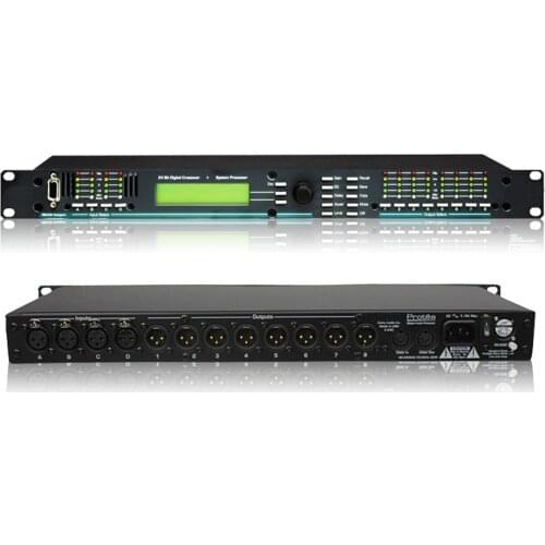 4.24CL Digital Audio Processor 4 In 8 Out Digital Effect Processor