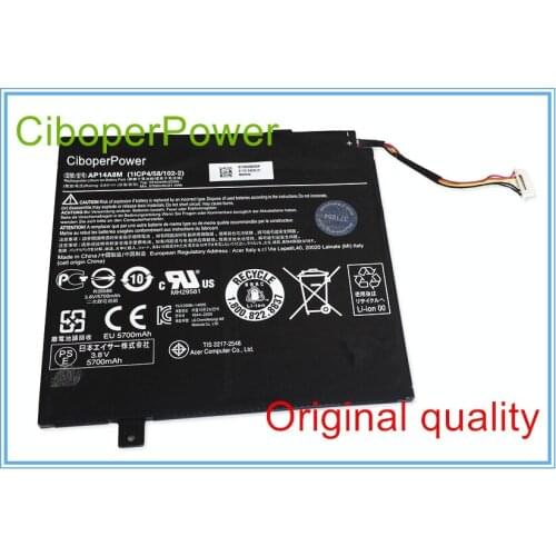 3.8V 5910mAh Original AP14A8M Battery For 10 SW5-011 SW5-012 10-inch Tablet PC