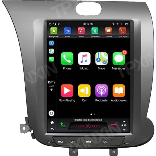 For KIA CERATO K3 FORTE 2013-2016 Android 9 Car GPS Navigation DVD Multimedia Player Radio Tape Recorder Head Unit DSP ISP