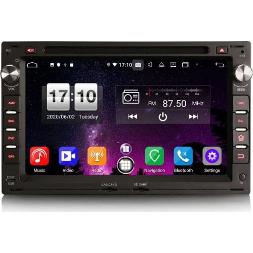 7" Android 10.0 OS Car DVD Multimedia GPS Radio System Player for Seat Cordoba 6L 2002-2008 Ibiza 6L 2002-2008 Arosa 1997-2004