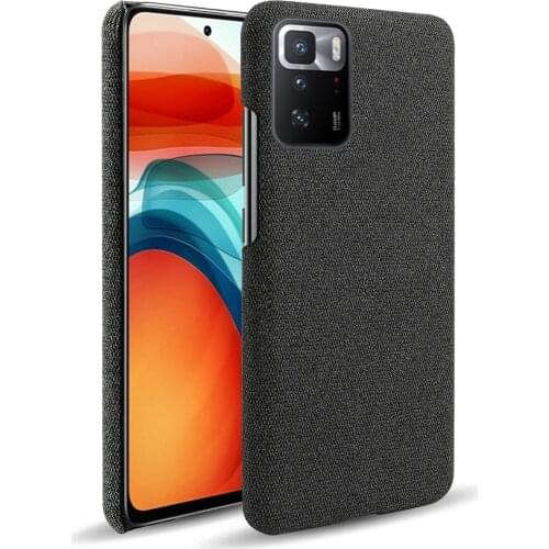 Cloth Texture Fit Case For Xiaomi Poco X3 GT Coque Luxury Febric Antiskid Cover For Xiomi POCO X3GT Pocox3 Gt 5G 6.6" 2021 Funda