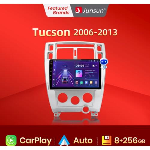 Junsun V1 Android 10 2G+32G DSP Car Radio Multimedia Video Player For Hyundai Tucson 2004 2005 2006-2009 Navigation GPS 2 din