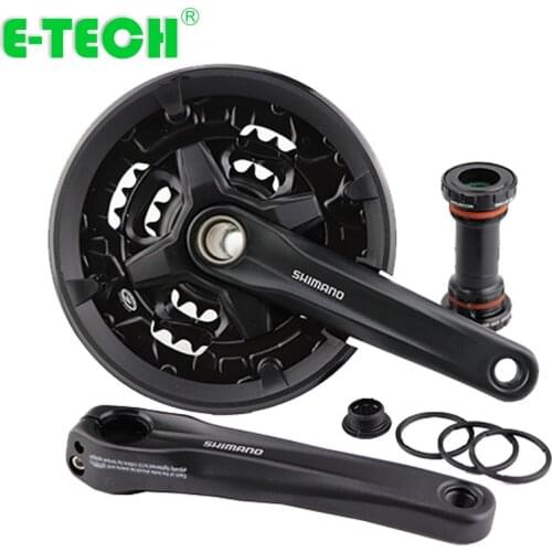 M4050 New FC-MT210 Crankshaft Mountain Bike 9/27 Speed Hollow integrated 44T crankset