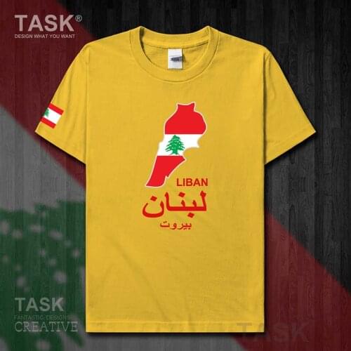 Lebanese Republic LBN Beirut mens t shirt new Tops t-shirt Short sleeve clothes sweatshirt national team country map sports 50