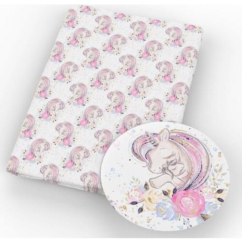 New Girl Flower 50*145cm Polyester Cotton Fabric Printed Cloth Sewing Quilting Fabrics for Patchwork Needlework DIY Hand,c2684