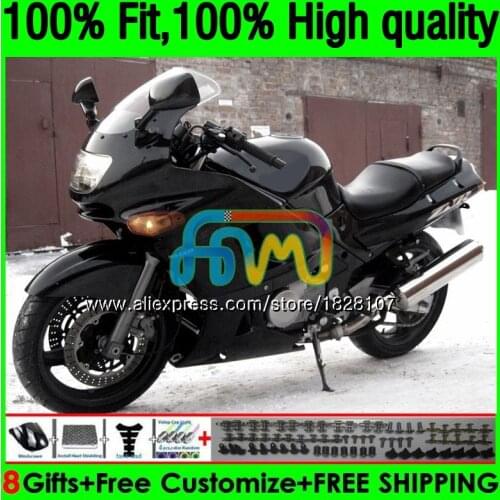 Injection For KAWASAKI ZZR-400 ZZR400 93 95 96 97 98 99 154BS.18 ZZR 400 1993 1994 1995 1996 1997 1998 1999 Fairing Gloss black
