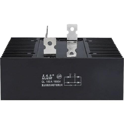 QL150A 1600V Single Phase Bridge Rectifier QL150A1600V 150amp 1600V Rectifier Bridge 1PC big Single Phase QL150A 1600V Big