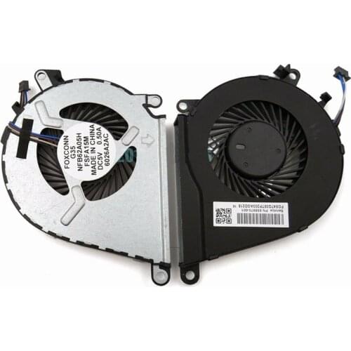 For HP OMEN 15-AX033DX 15-AX043DX 15-AX101TX series Laptop Cpu Cooling Fan
