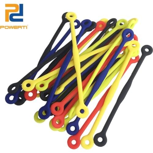 POWERTI Tennis Vibration Dampener Absorber Funny Reduce Shock Dampener Mix Color for Tennis Racket 15pcs/lot