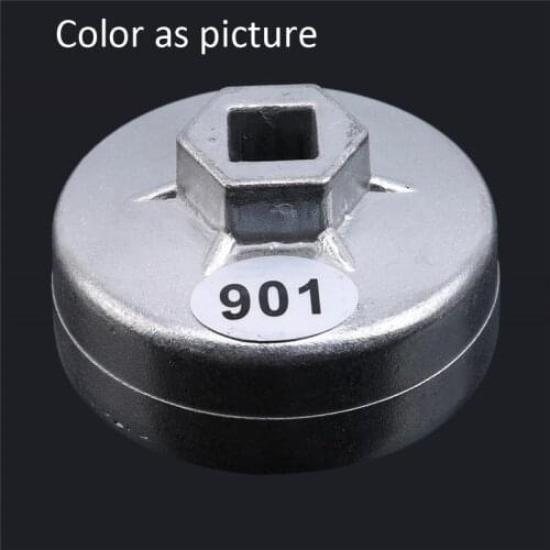 1pc Cap Type Oil Grid Key Assembly And Disassembly Filter Wrench Removal Sleeve Maintenan Tools Color As Picture