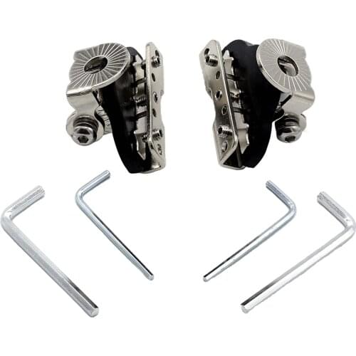 2Pcs Car Pillar Hood LED Work Light Bar Mount Bracket Clamp Holder for Offroad, Easy to Install