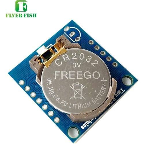 2PCS I2C RTC DS1307 AT24C32 Real Time Clock Module For AVR ARM PIC Tiny RTC I2C modules memory DS1307 clock