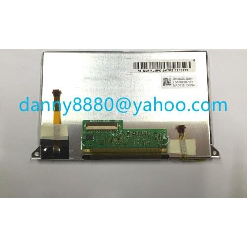 Free DHL shiping 100%Original new 5inch LCD display LQ050T5DW02 with touch Screen panel for FIAT car GPS navigation LCD monitor