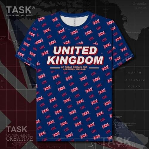 UK United Kingdom of Great Britain UK Quick Dry t shirt shirts new Fitness casual brands Sportswear sports gym summer clothes